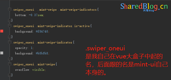 如何修改Mint-UI的默认样式 并且不影响其他页面